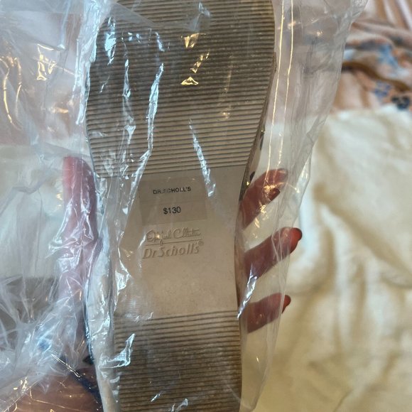 Dr. Scholl's X Kate Spade New York Polka Dot Suede Slide Sandal size 6 - Picture 6 of 9